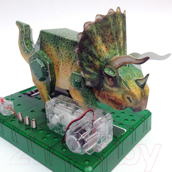 Изображение товара Конструктор электромеханический ND Play 3D Трицератопс / 277391