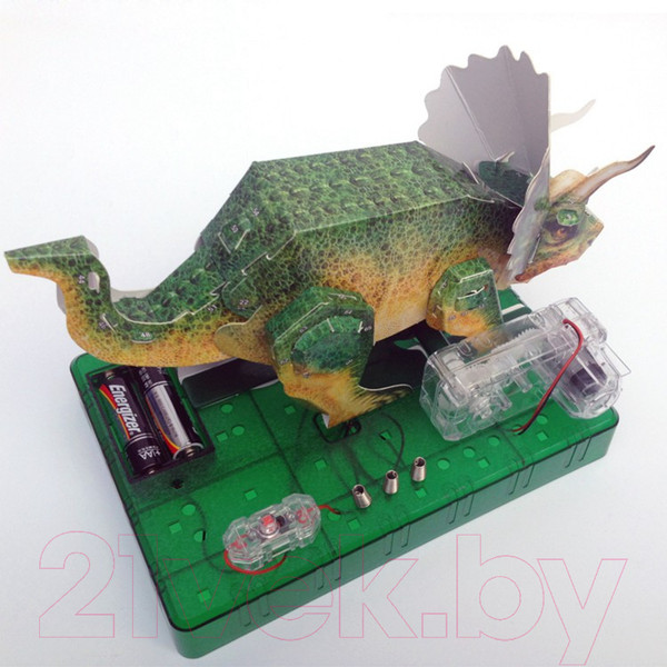 Изображение товара Конструктор электромеханический ND Play 3D Трицератопс / 277391