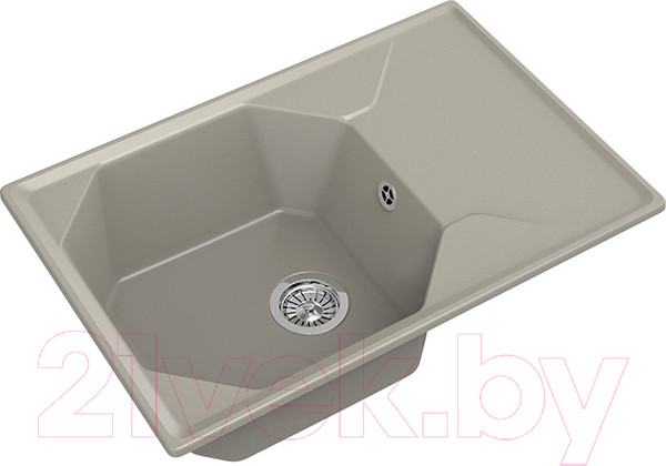 Изображение товара Мойка кухонная GranFest GF-U-740L (топаз)