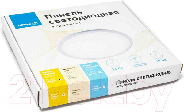 Изображение товара Панель светодиодная Apeyron Electrics 06-23