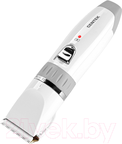 Изображение товара Машинка для стрижки волос Centek CT-2106 (белый/серый)