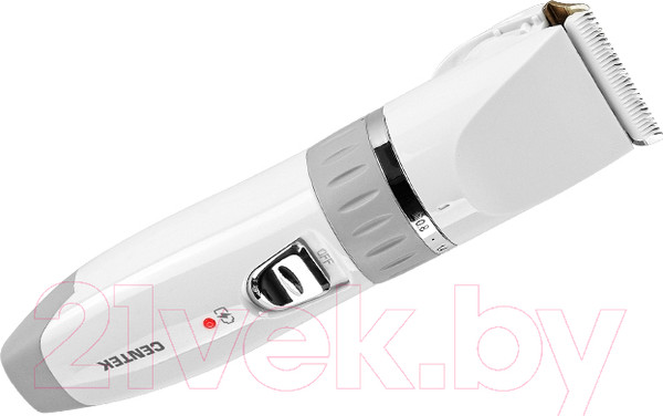 Изображение товара Машинка для стрижки волос Centek CT-2106 (белый/серый)