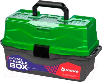 Изображение товара Ящик рыболовный Nisus Tackle Box / 0072745 (зеленый)