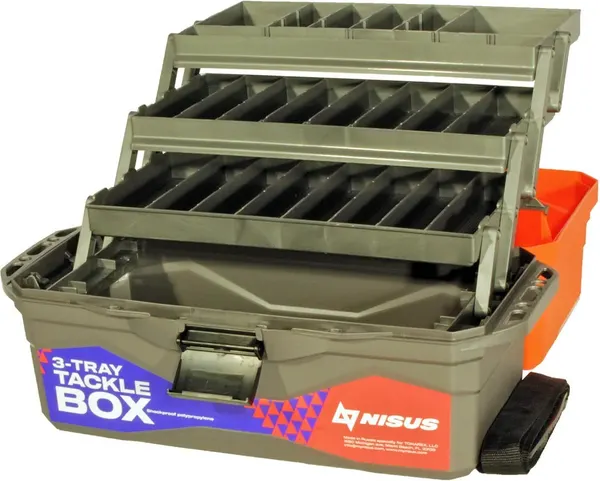 Изображение товара Ящик рыболовный Nisus Tackle Box / 0072655 (оранжевый)