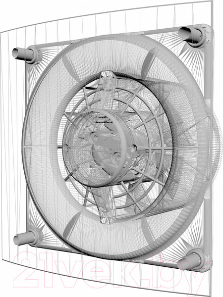 Изображение товара Вентилятор накладной ERA D 98 / Quadro 4C