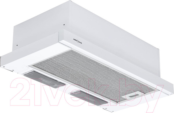 Изображение товара Вытяжка телескопическая Krona Una 600 White PB / КА-00001237
