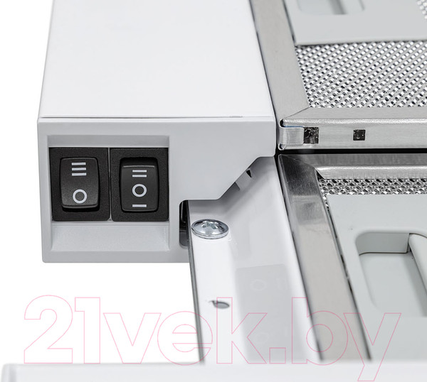 Изображение товара Вытяжка телескопическая Krona Una 600 White PB / КА-00001237