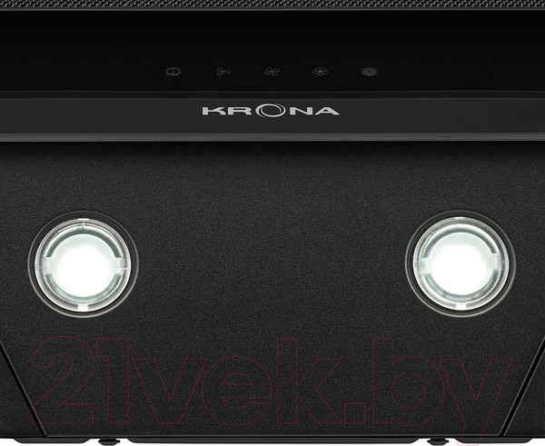 Изображение товара Вытяжка наклонная Krona Aurora 600 Black S / КА-00001024