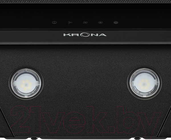 Изображение товара Вытяжка наклонная Krona Aurora 600 Black S / КА-00001024