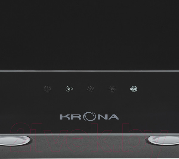 Изображение товара Вытяжка наклонная Krona Aurora 600 Black S / КА-00001024