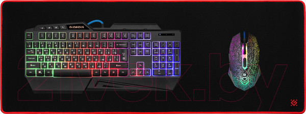 Изображение товара Коврик для мыши Defender Black Ultra / 50561