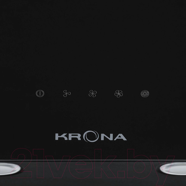 Изображение товара Вытяжка наклонная Krona Helga 600 Black S / КА-00001301