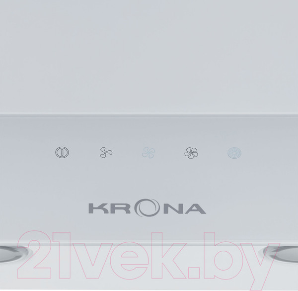 Изображение товара Вытяжка наклонная Krona Helga 600 White S / КА-00001302
