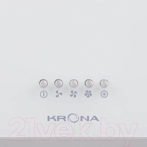 Изображение товара Вытяжка наклонная Krona Helga 600 White PB / КА-00001300