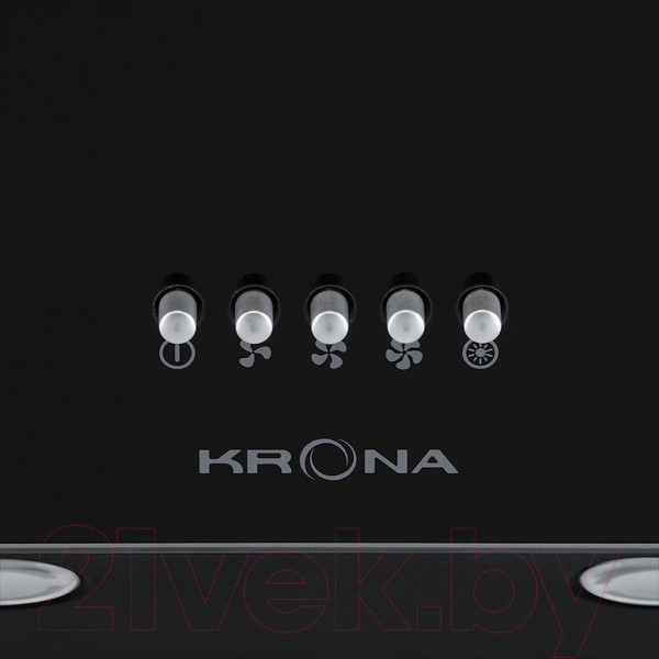 Изображение товара Вытяжка наклонная Krona Helga 500 Black PB / КА-00001304