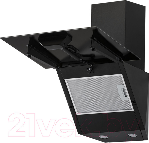 Изображение товара Вытяжка наклонная Krona Helga 500 Black PB / КА-00001304