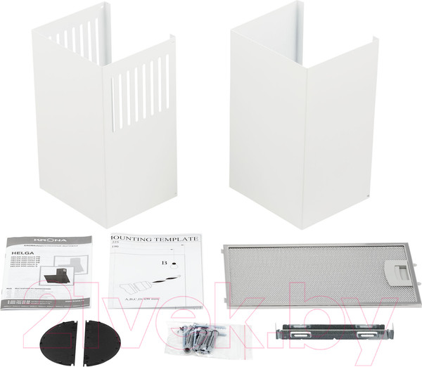 Изображение товара Вытяжка наклонная Krona Helga 500 White PB / КА-00001303