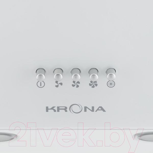 Изображение товара Вытяжка наклонная Krona Helga 500 White PB / КА-00001303