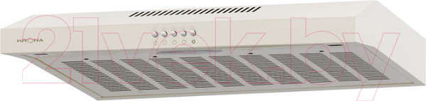 Изображение товара Вытяжка плоская Krona Ermina 600 Ivory PB / КА-00001060