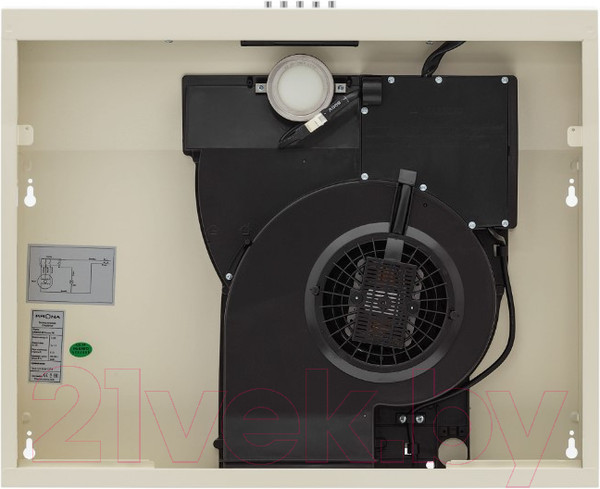 Изображение товара Вытяжка плоская Krona Ermina 600 Ivory PB / КА-00001060