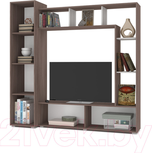 Изображение товара Стенка Modern Прага (ясень шимо темный/ясень шимо светлый)