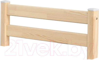 Изображение товара Ограждение для кровати Мебельград Соня пакет №5 (массив сосны прозрачный лак)