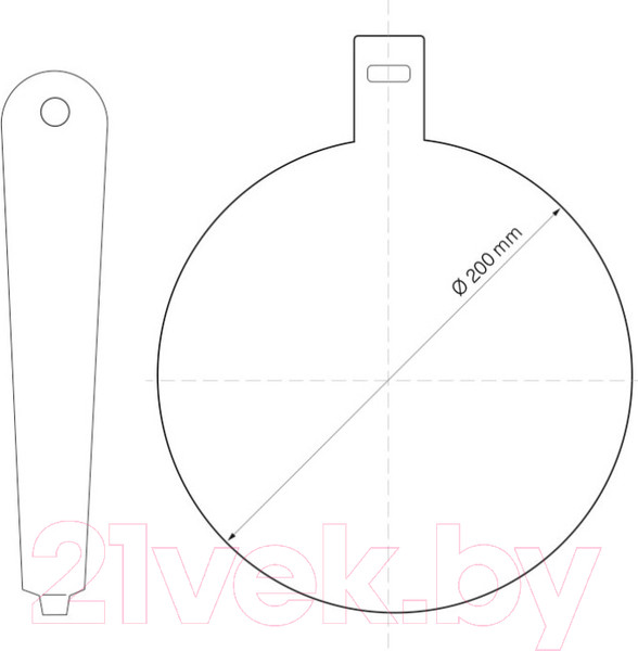 Изображение товара Адаптер для индукционной плиты Krona D20 / 00026823