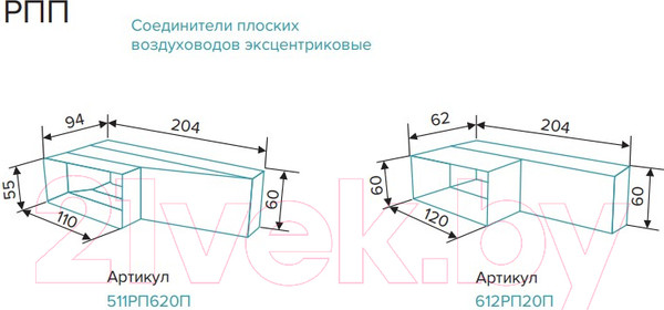 Изображение товара Решетка вентиляционная ERA 511РСФ (с фланцем)