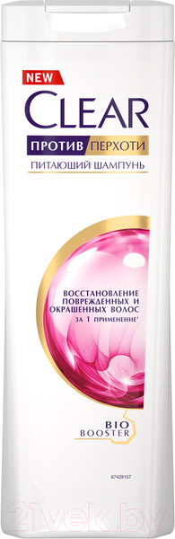 Изображение товара Шампунь для волос Clear Vita Abe Против перхоти Восстановление поврежд окрашен волос (400мл)