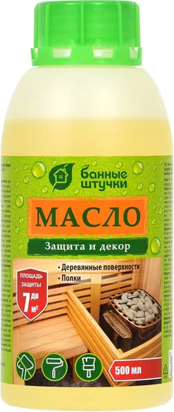 Изображение товара Масло для древесины Банные Штучки Чистая банька / 34996