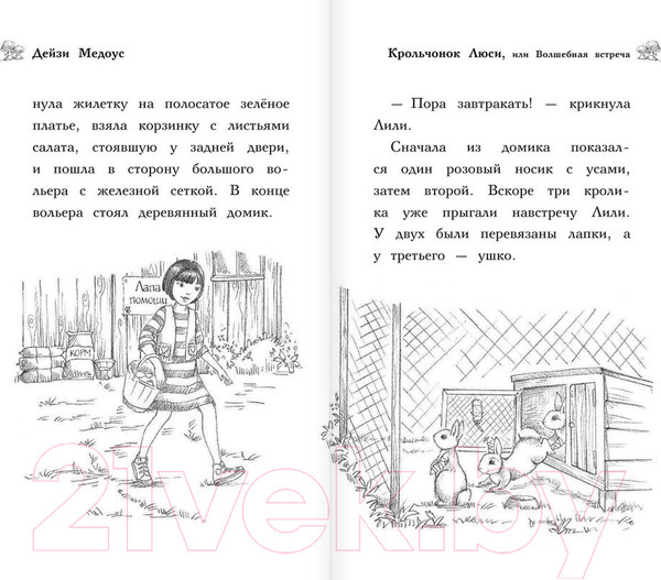 Изображение товара Книга Эксмо Крольчонок Люси, или Волшебная встреча (Медоус Д.)