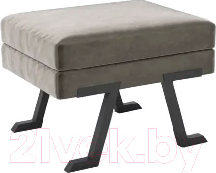 Изображение товара Банкетка Hype Mebel Битл (черный/серый)