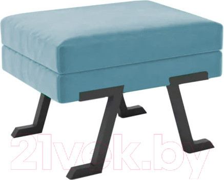 Изображение товара Банкетка Hype Mebel Битл (черный/синий)