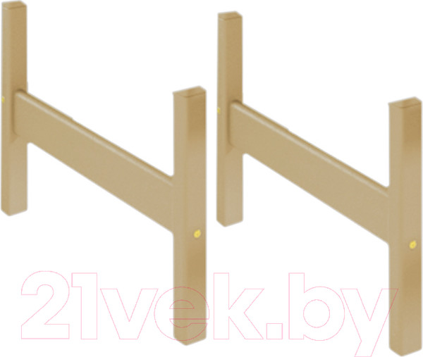 Изображение товара Комплект опор для кровати Мебельград Соня пакет №12 (массив сосны прозрачный лак)