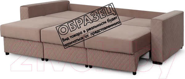 Изображение товара Диван Мебельград Неаполь-1 Стандарт (альба темно-серый)