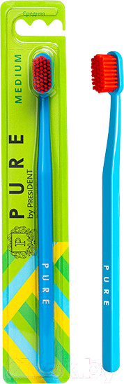 Изображение товара Зубная щетка PresiDent Pure Medium
