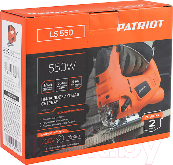 Изображение товара Электролобзик PATRIOT LS 550