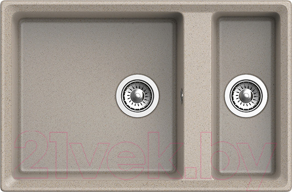 Изображение товара Мойка кухонная GranFest GF-LV-760K (песочный)