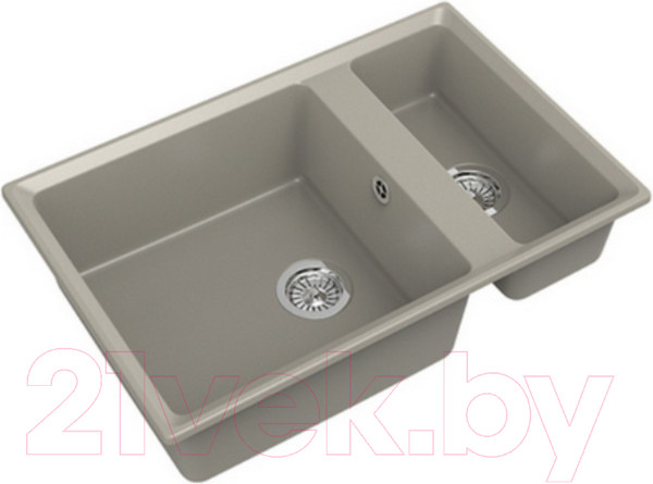Изображение товара Мойка кухонная GranFest GF-LV-760K (топаз)