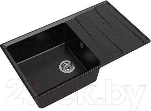 Изображение товара Мойка кухонная GranFest GF-LV-860L (черный)