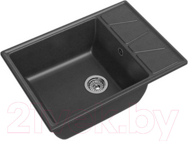 Изображение товара Мойка кухонная GranFest GF-V680L (графит)