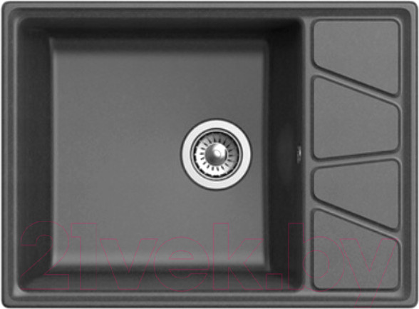 Изображение товара Мойка кухонная GranFest GF-V680L (графит)