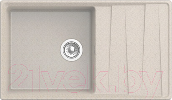 Изображение товара Мойка кухонная GranFest GF-LV-860L (песочный)
