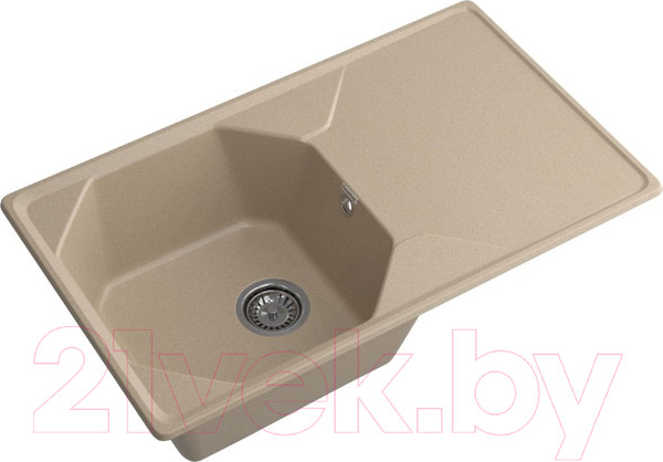 Изображение товара Мойка кухонная GranFest GF-U-840L (песочный)