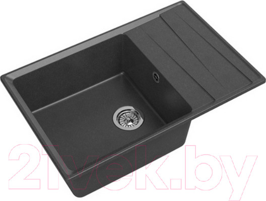 Изображение товара Мойка кухонная GranFest GF-LV-760L (графит)