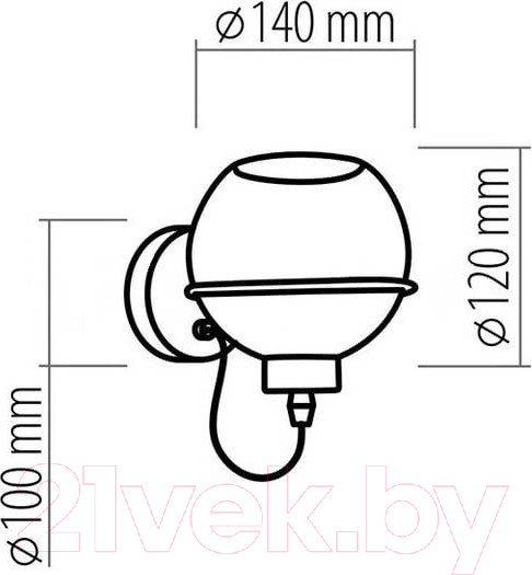 Изображение товара Бра TK Lighting Pobo 1971