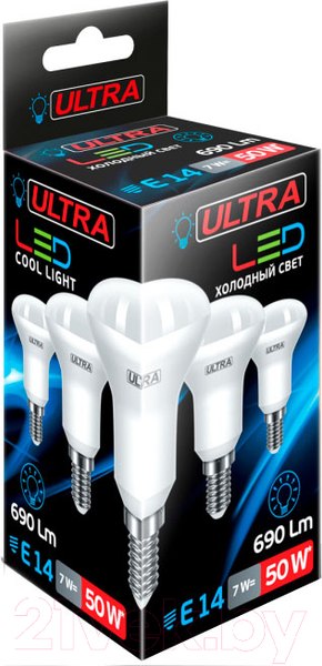 Изображение товара Лампа Ultra LED-R50-7W-E14-4000K