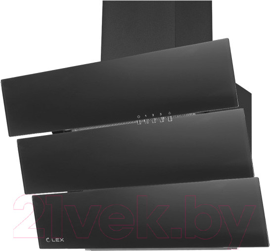 Изображение товара Вытяжка наклонная Lex Rio G 60 / CHTI000369 (черный)