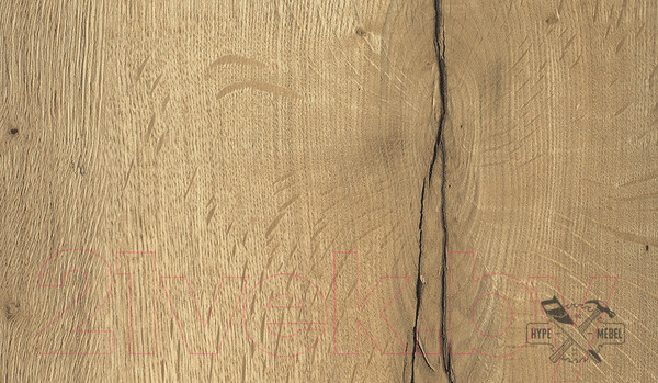 Изображение товара Стеллаж Hype Mebel Стандарт-2 80x170 (черный/дуб галифакс натуральный)