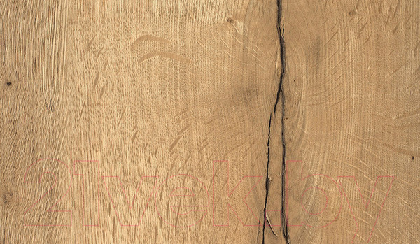 Изображение товара Стеллаж Hype Mebel Стандарт-2 80x200 (белый/дуб галифакс натуральный)